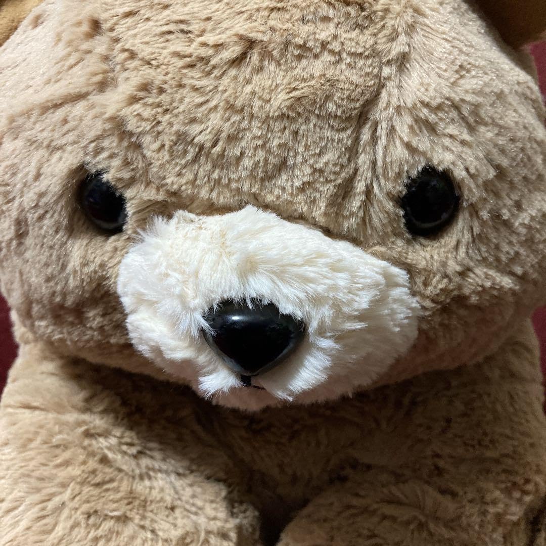 ベージュのクマ型ぬいぐるみ ベージュのクマ型ぬいぐるみ - メルカリ